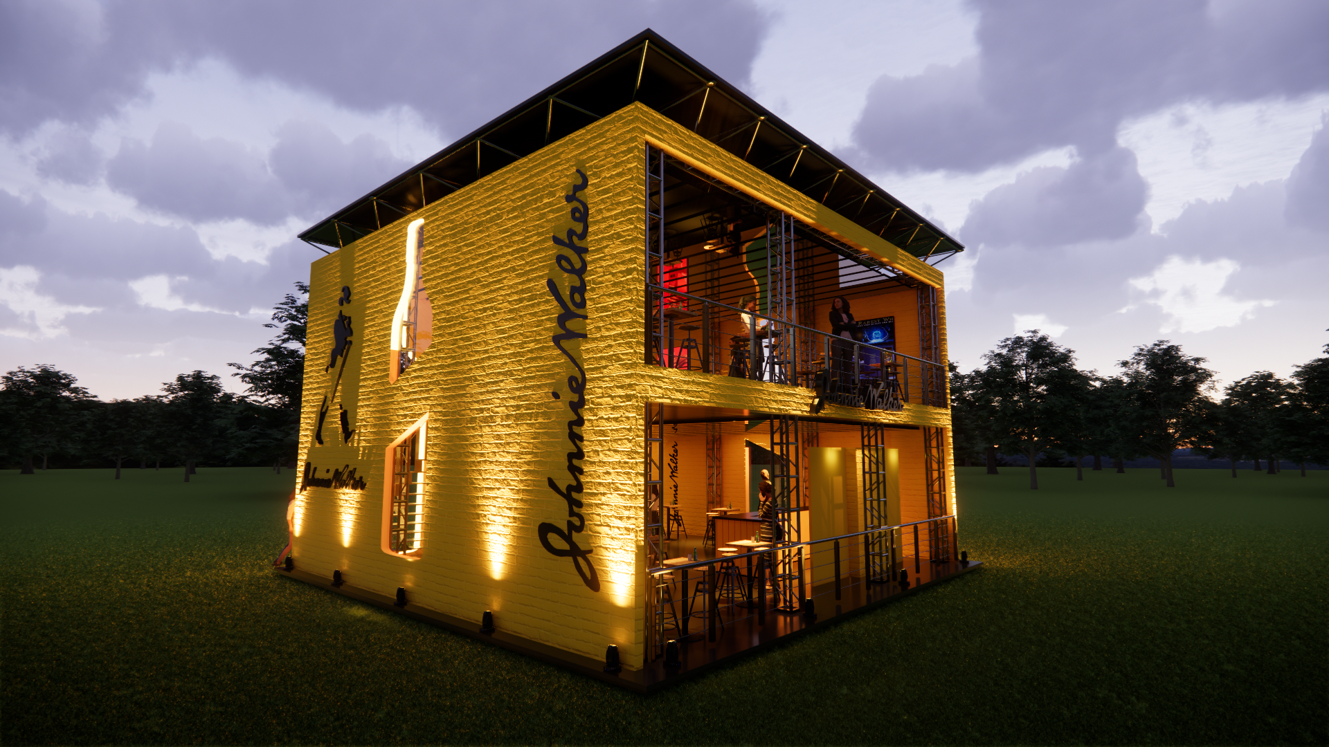 STAND JOHNNIE WALKER-4