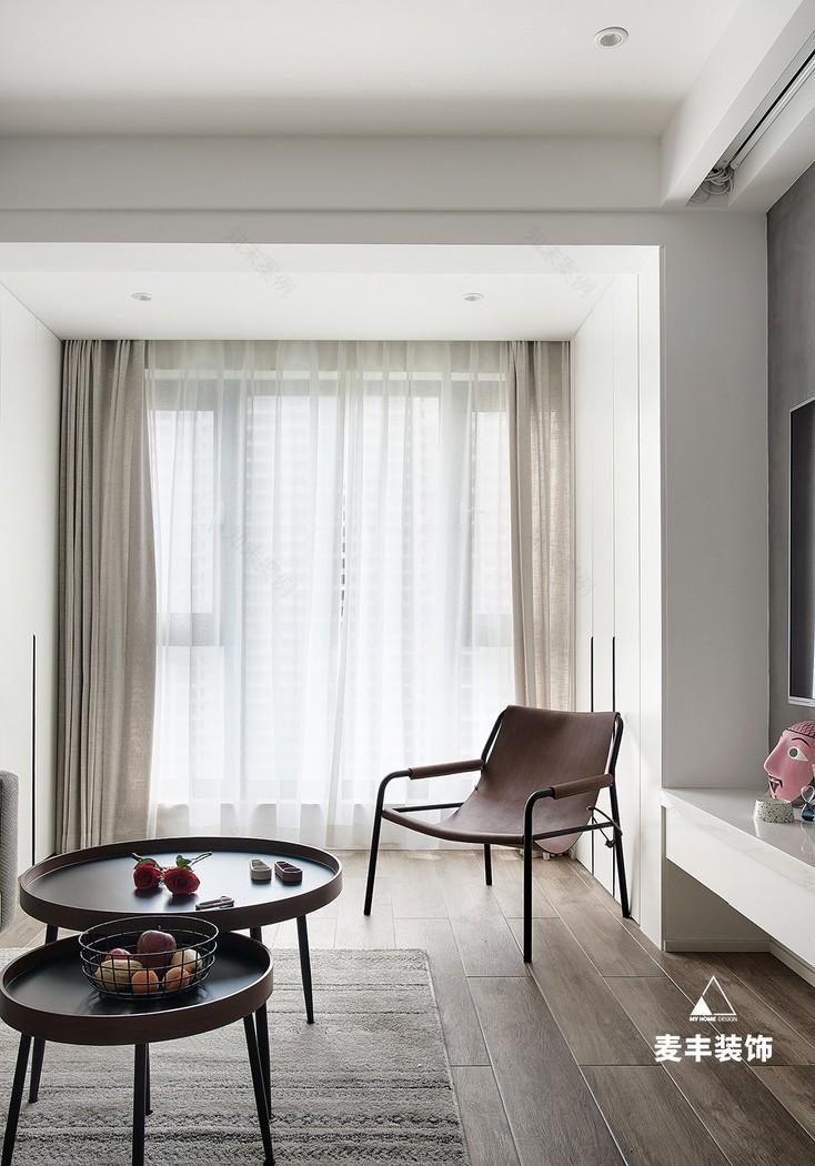 现代极简 90㎡家居,自然与工业的完美碰撞-11