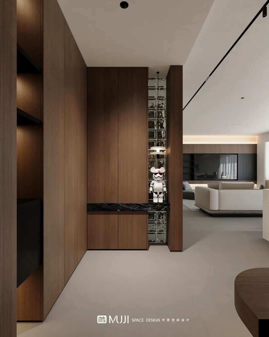 木吉新作｜意式美学与自然绿意，共构大平层的优雅栖居-14