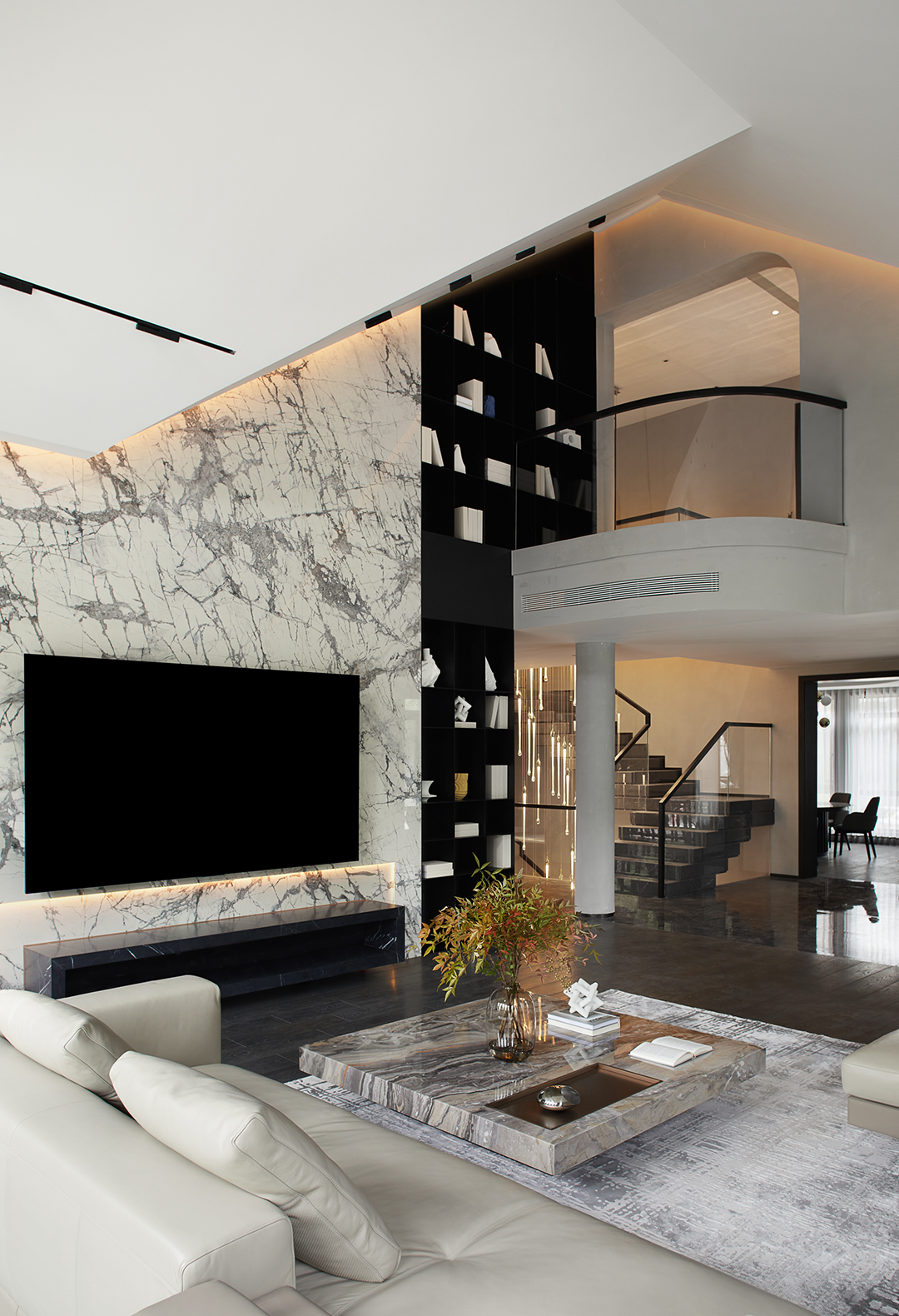 流淌的诗意 · 杭州890㎡别墅设计丨中国杭州丨中书设计-14