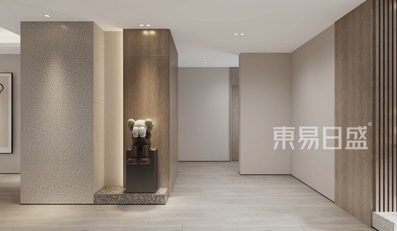 240㎡极简风装修设计，“场面引起极度舒适”-12