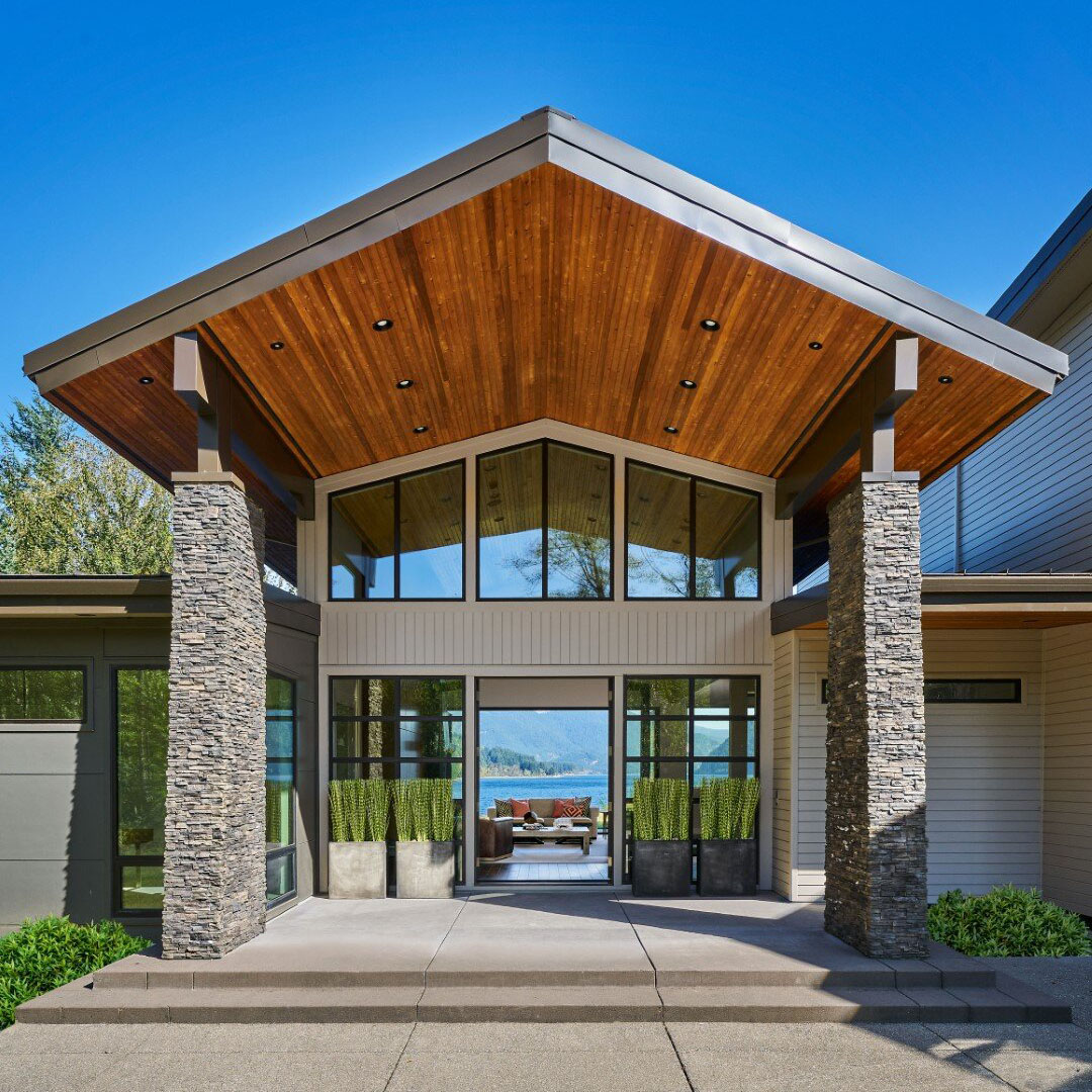 华盛顿耶鲁湖现代湖滨度假屋丨美国华盛顿-9