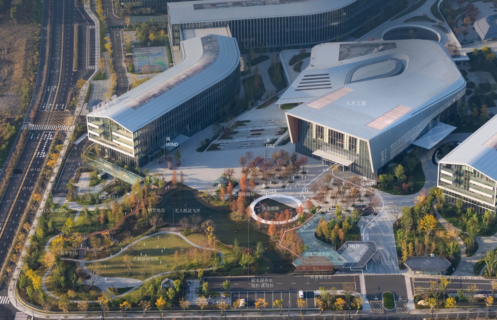 阿里巴巴南湖未来科学园丨中国杭州-98