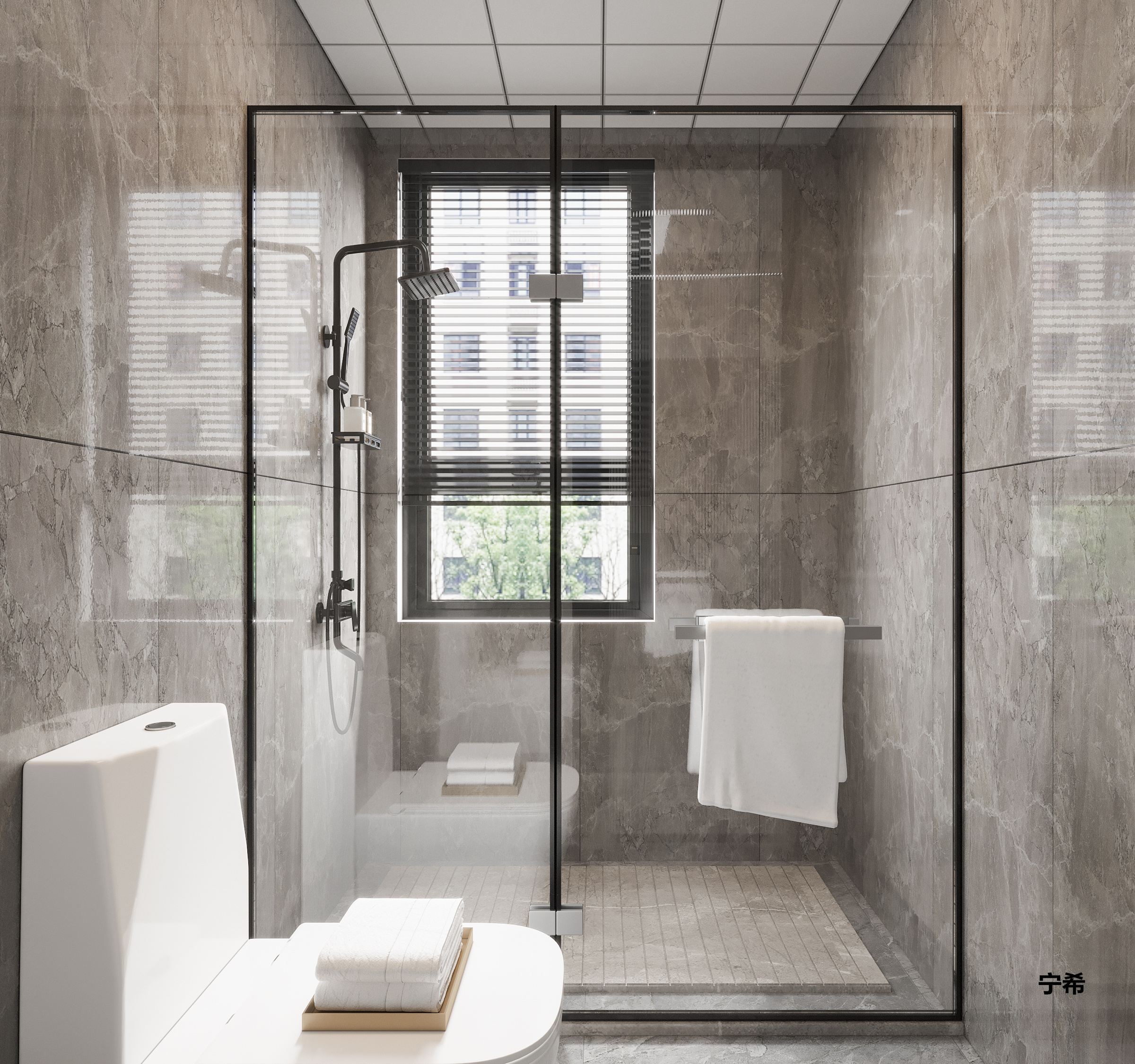 现代轻奢花海宅邸-7