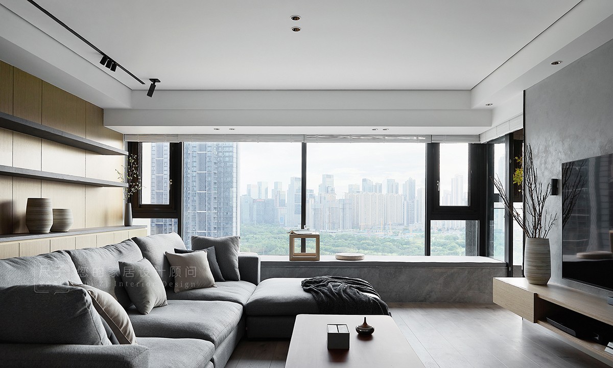 深圳华侨城 175㎡现代简约原木风家居设计,自然温馨的包容之家-21