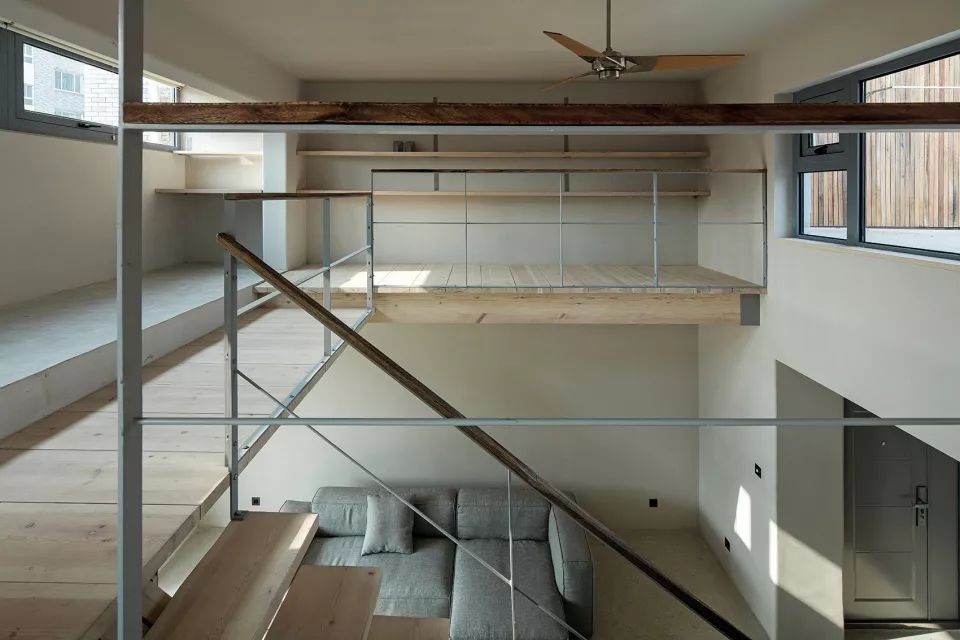 西安 198㎡自然原木居所，打造虚空之家-36