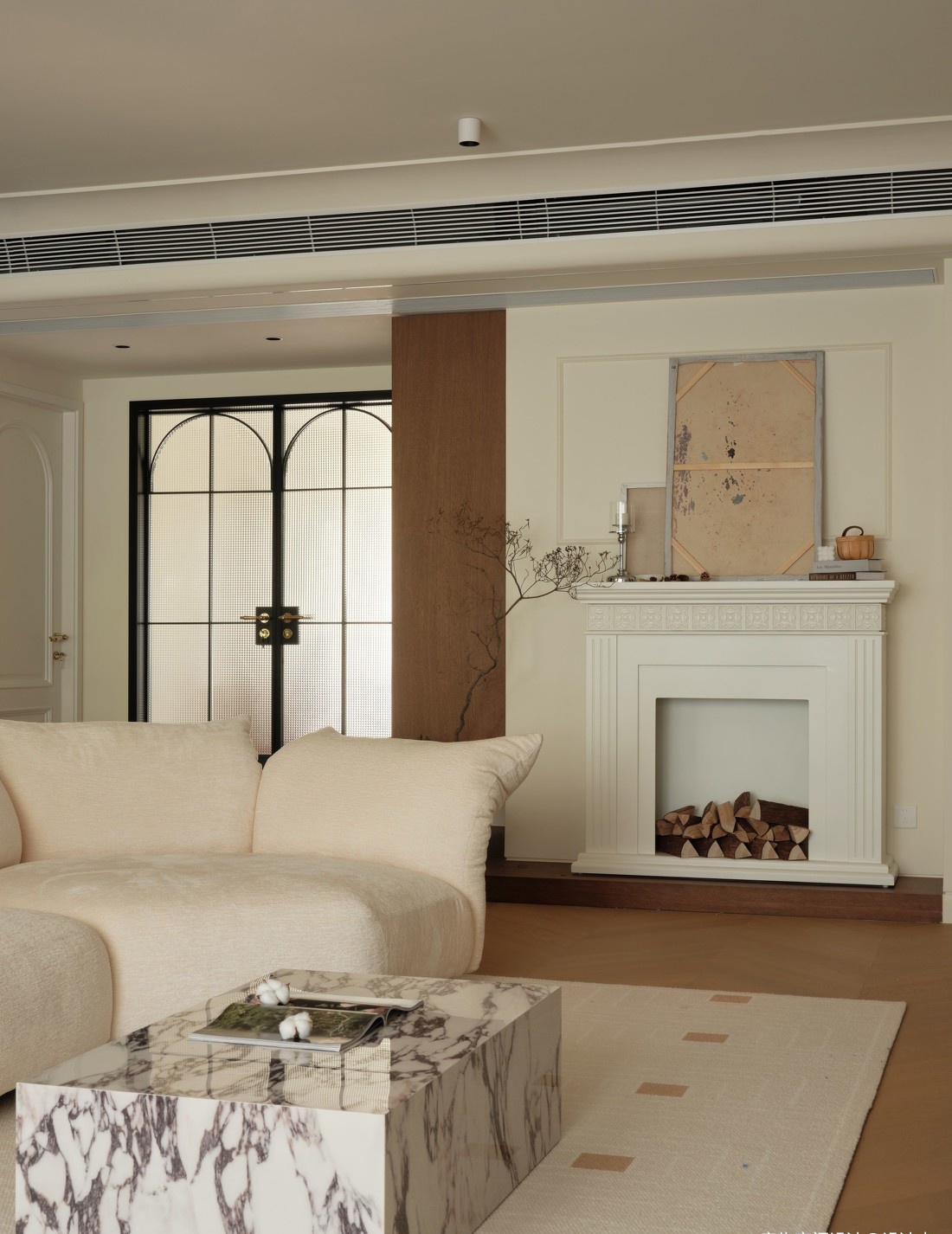 177㎡大平层高级感装修法式中古丨启物空间设计-20