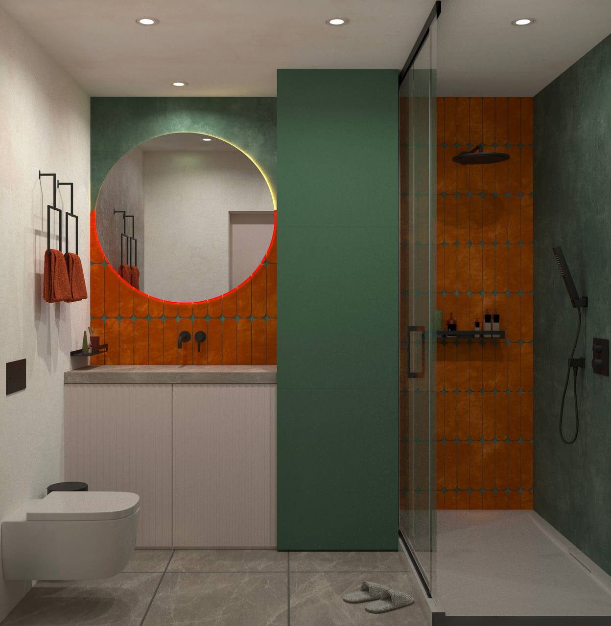 年轻情侣公寓设计项目丨乌克兰基辅丨Diana Chehaieva-44