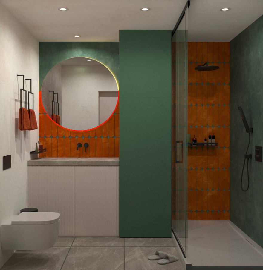 年轻情侣公寓设计项目丨乌克兰基辅丨Diana Chehaieva-44