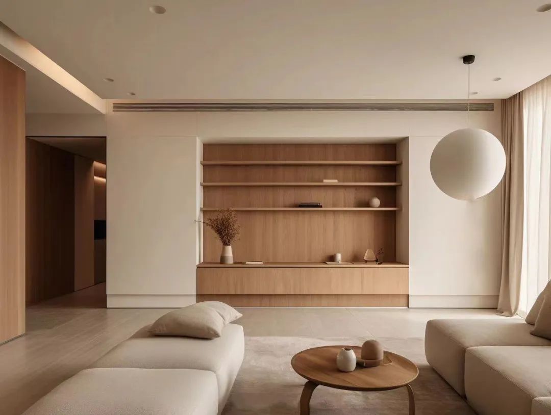 美拉德风秋日家装丨高灰别墅大宅设计-18