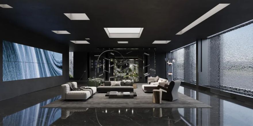 周笙笙展厅设计 | 880m²天津南玻节能科技体验展厅-47