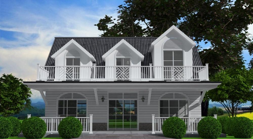 农村自建房设计 | 二层小木屋别墅的定制之旅-5