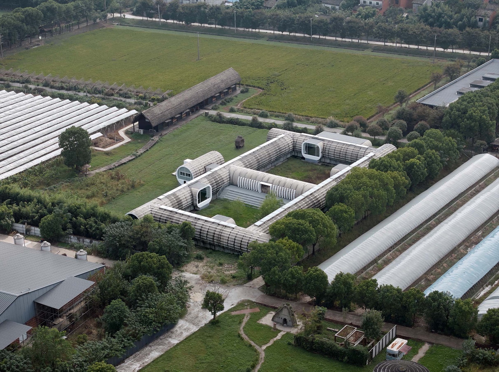 田·美术馆丨中国浙江丨以靠建筑-3