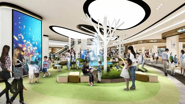 麒麟荔枝广场:以都市港湾形态为商业空间设计语言-19