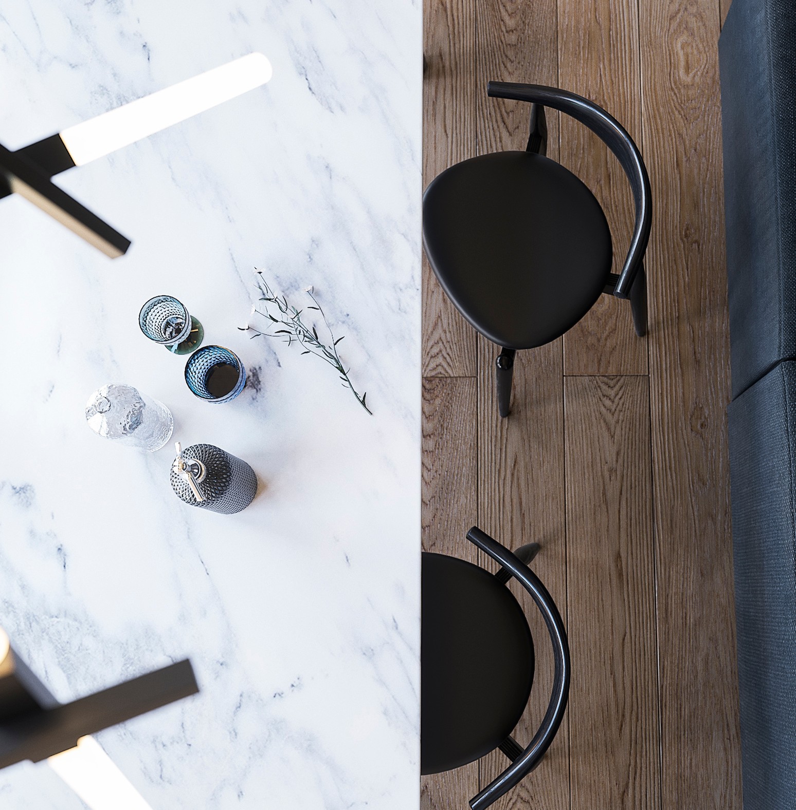 120㎡现代简约风家庭住宅  LINE DESIGN-6