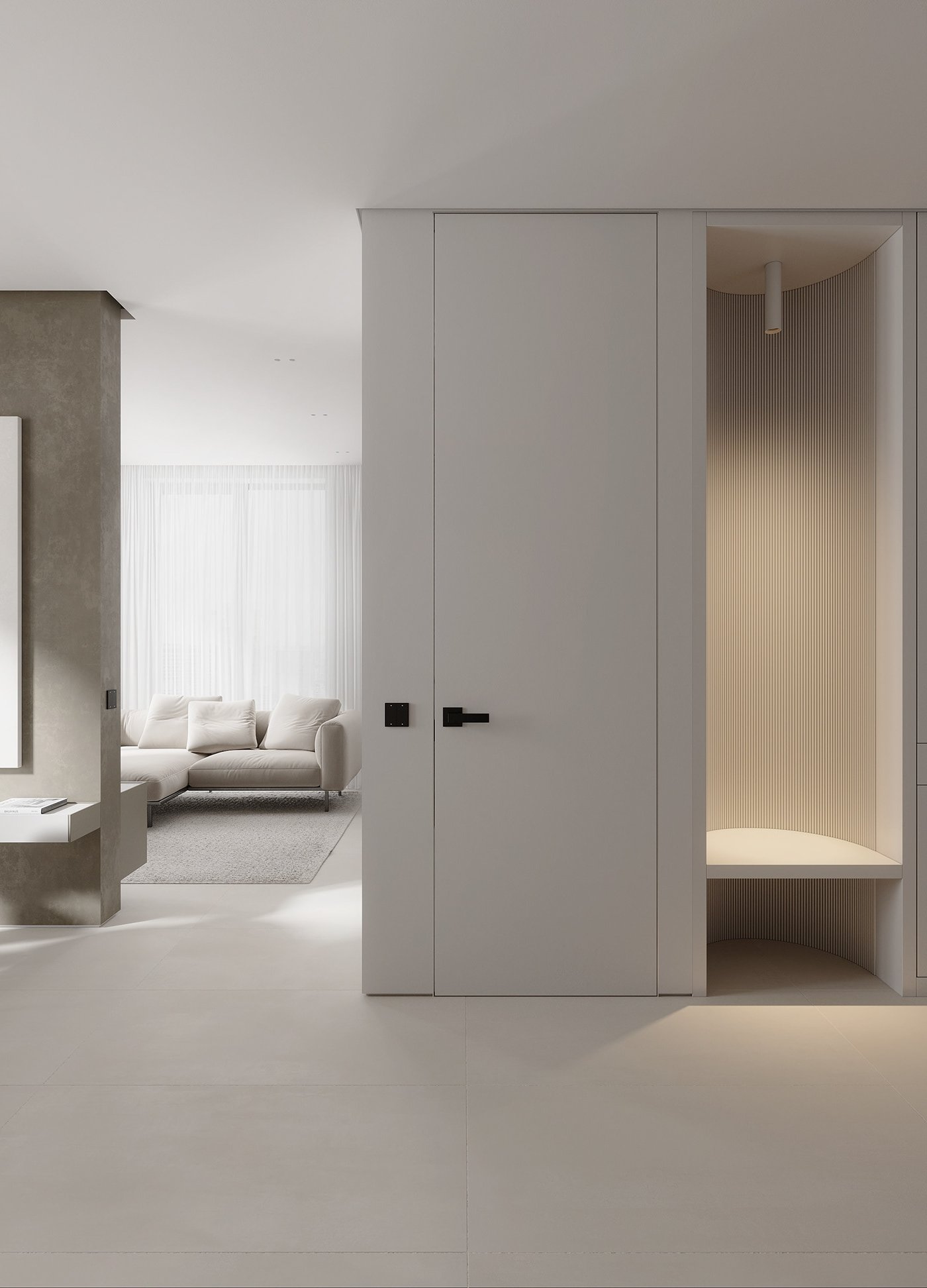 舒适简约现代空间设计丨俄罗斯莫斯科-11