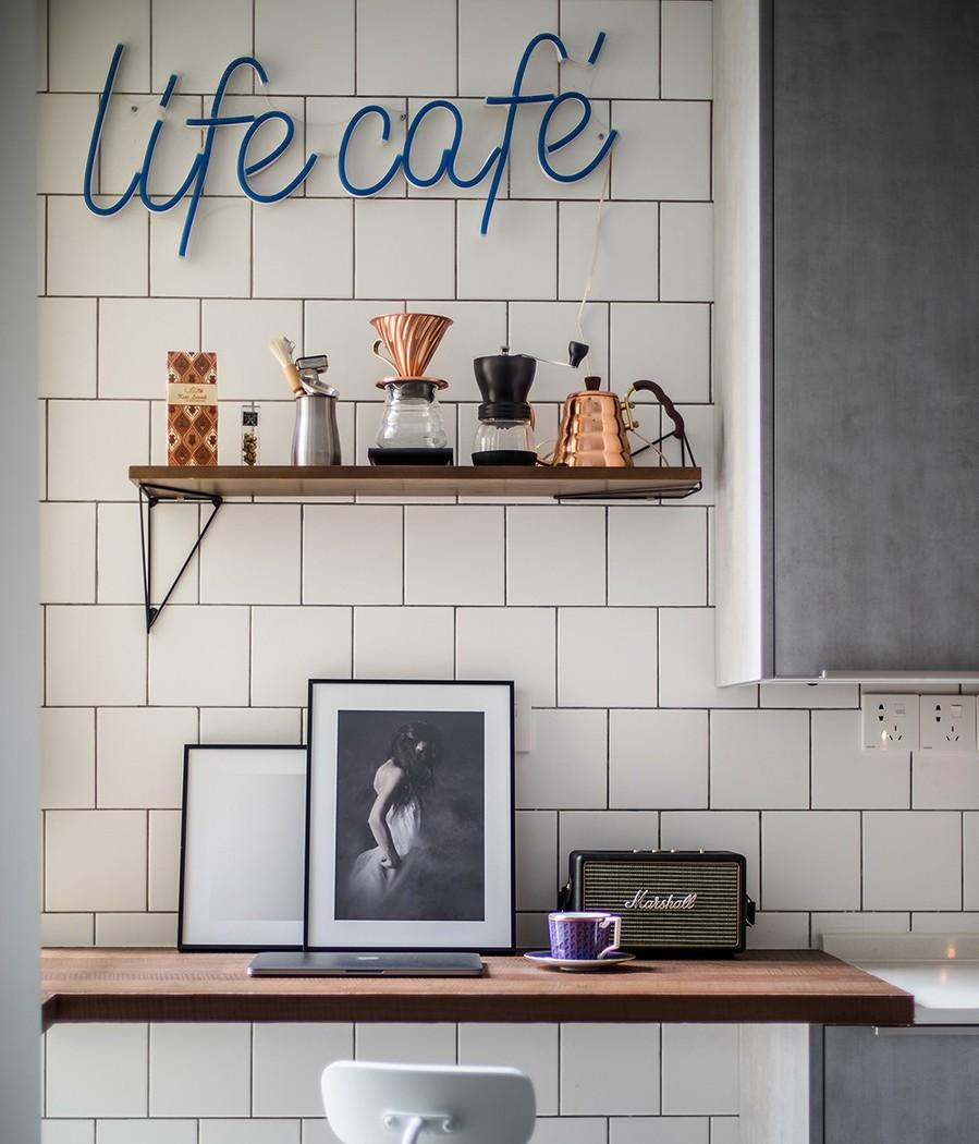 武汉鸿鹄装饰设计丨平层丨520先生为爱妻打造ins北欧小窝-15