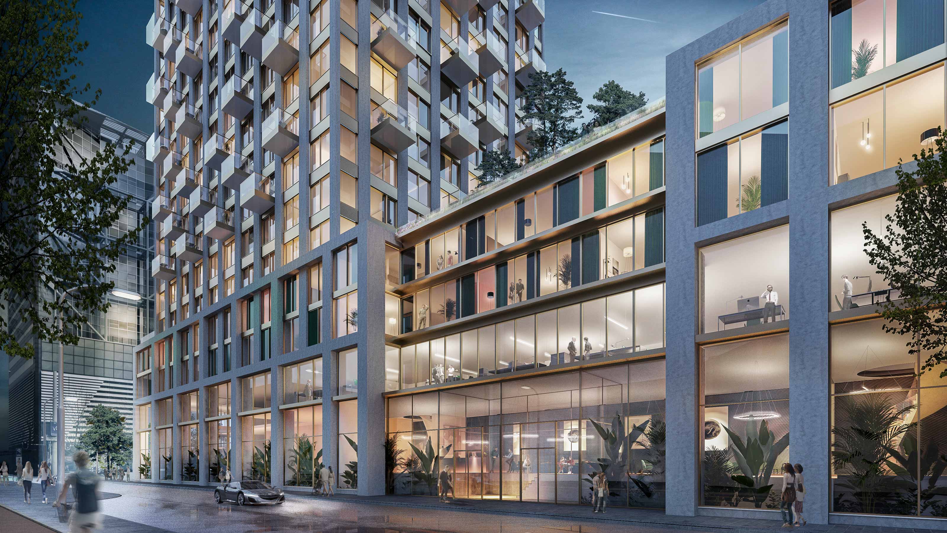 海牙 Vrijheidsplaats 住宅塔楼丨荷兰海牙丨EGM architects-17