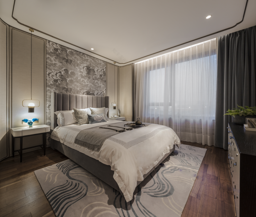 内敛空间力量感,打造呼吸生活氛围丨上海云素空间设计-34