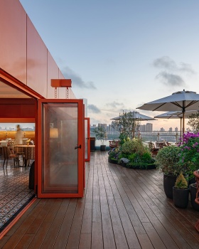 上海布朗石空中花园餐厅 | 菊设空间设计