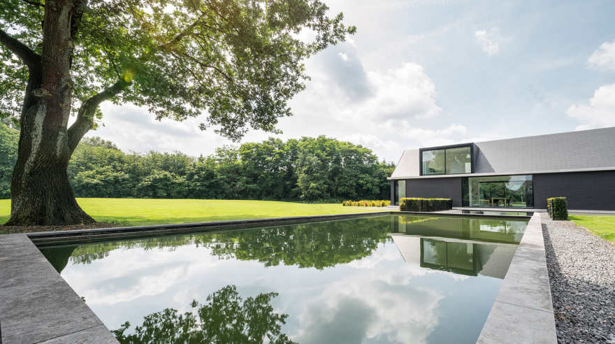 荷兰海岸大型别墅丨Hofman Dujardin Architects-1