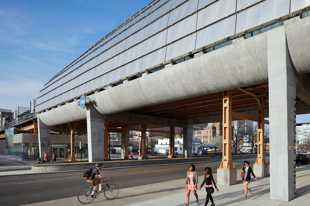 CTA Cermak-McCormick Place Station | Ross Barney Architects-16