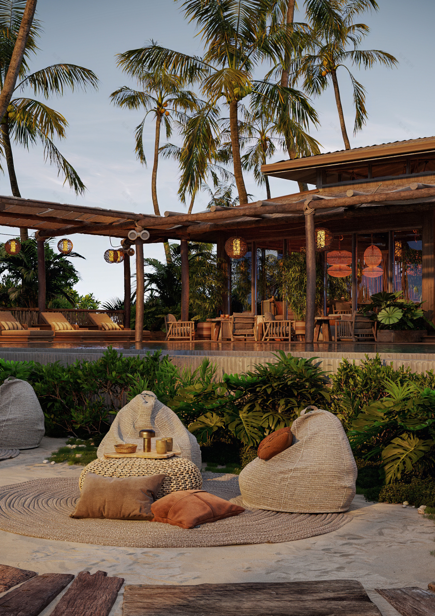 哥伦比亚度假酒店餐厅丨哥伦比亚丨KSTALT-39