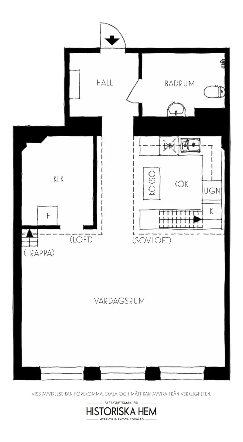 斯德哥尔摩 54m2 巨型工作室，现代与历史的完美融合-16