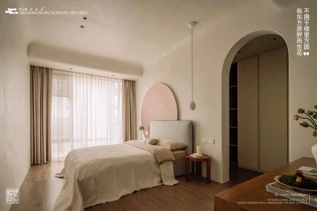 楼房花朵INBLOSSOM｜私宅实景案例｜舜山府240㎡自然侘寂《本质触觉》-74
