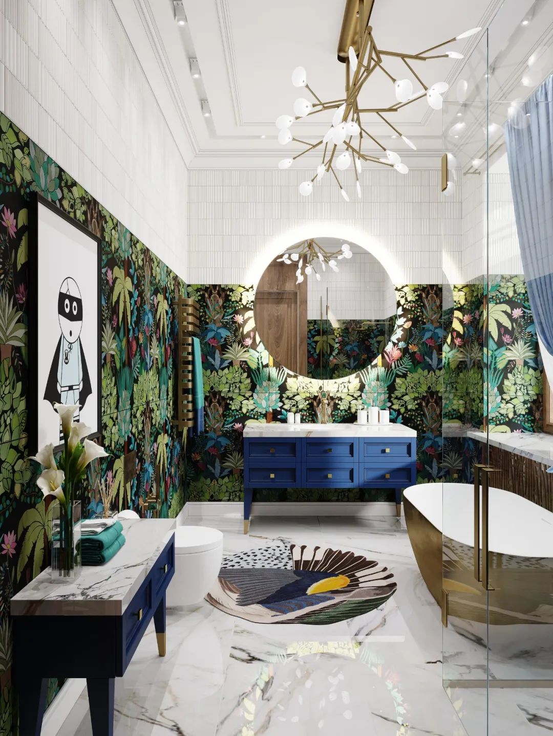 新式奢华别墅，独特风格的赞美-103