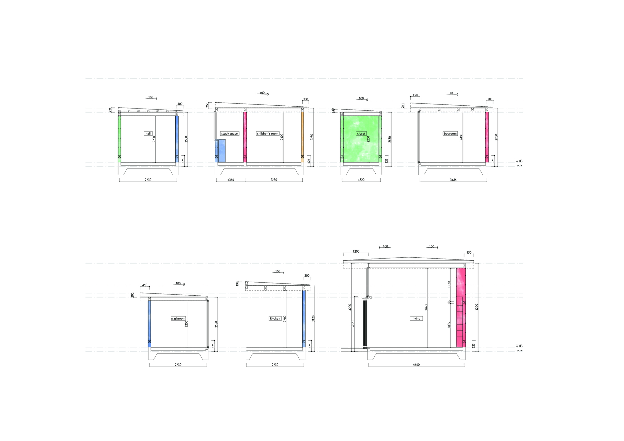 自建住宅丨日本丨Hidekazu Kishi Architects-43