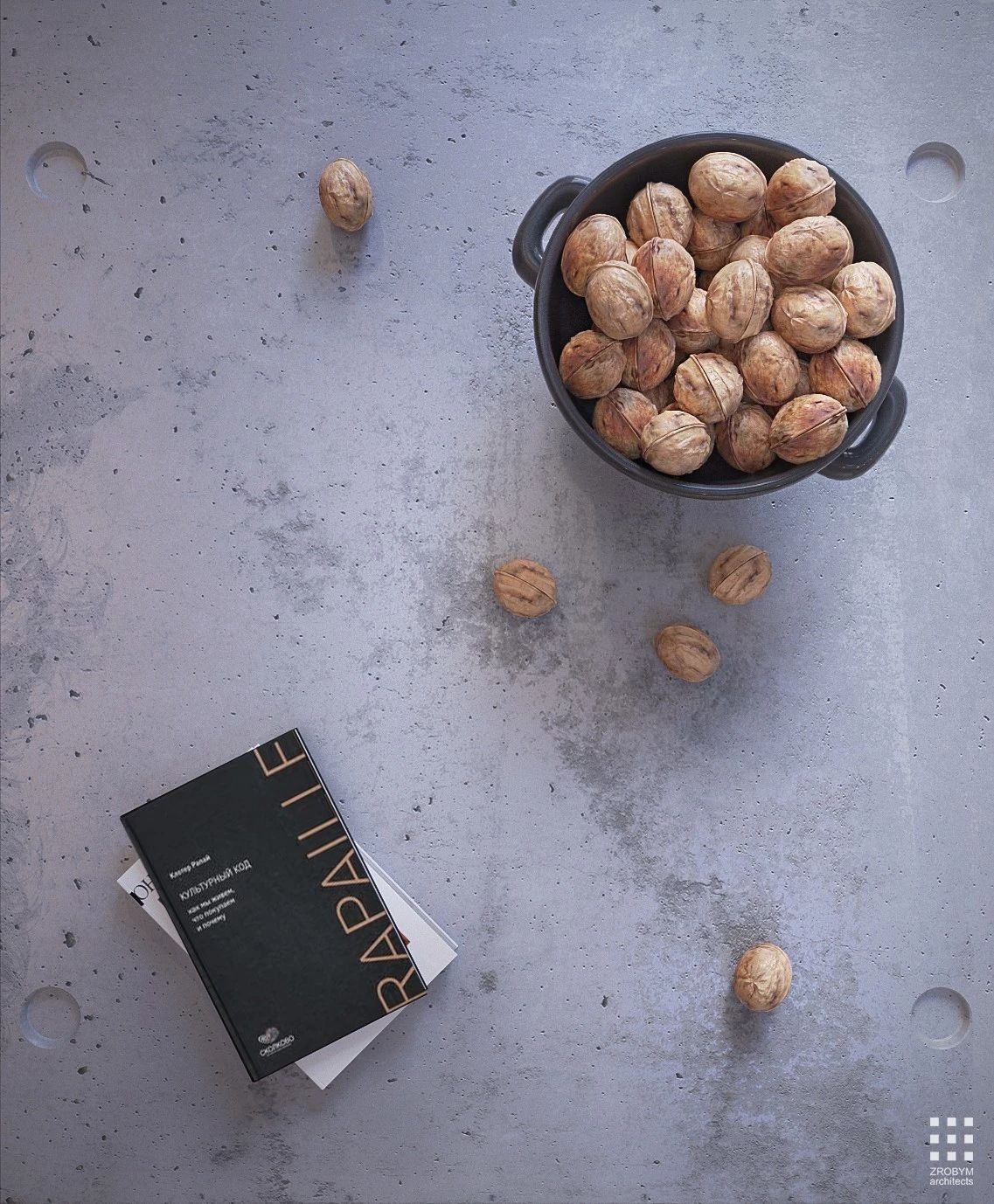 白俄罗斯设计师打造 203㎡自然风住宅-4