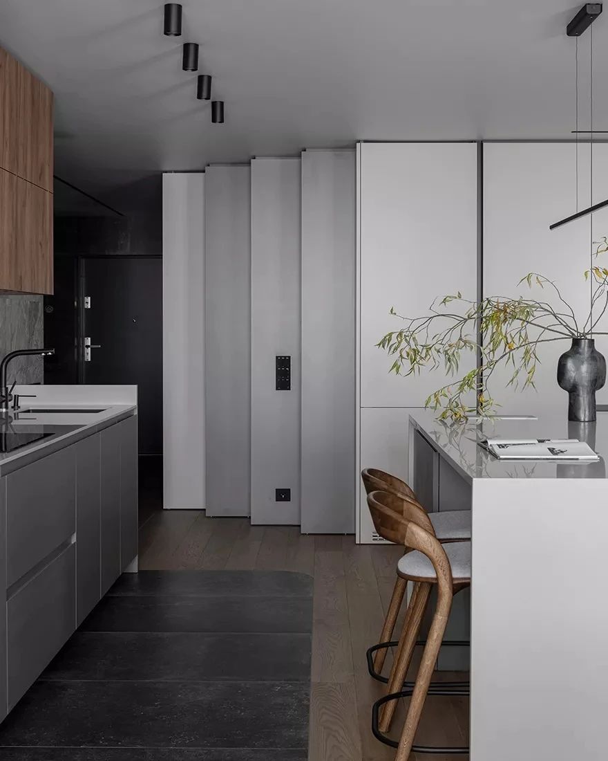 81㎡独居男人的现代空间设计-22