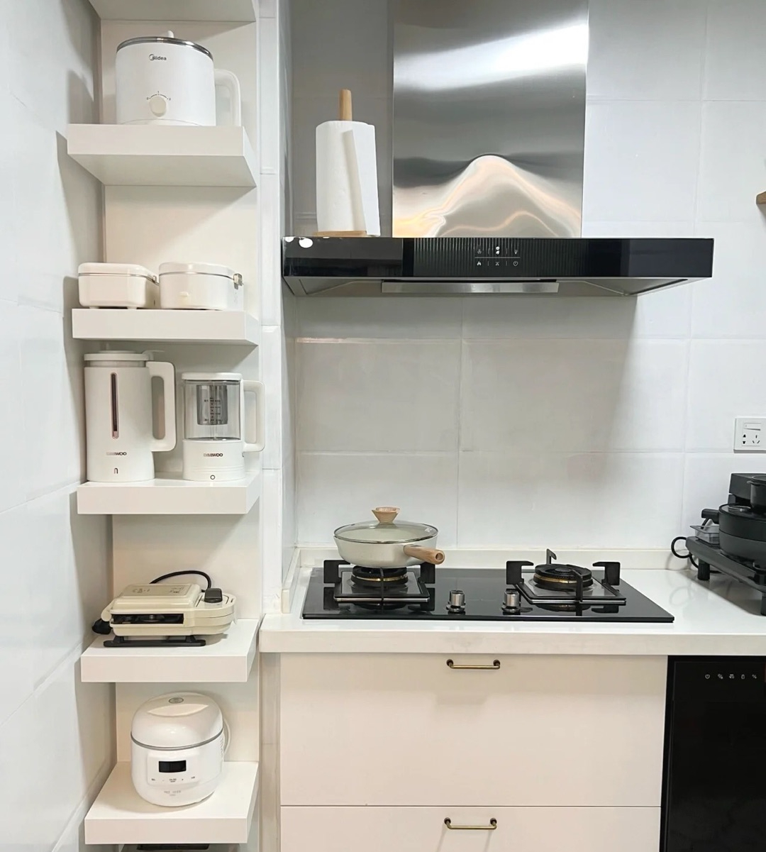 小厨房变身大空间,超强收纳设计攻略丨凤凰空间-21