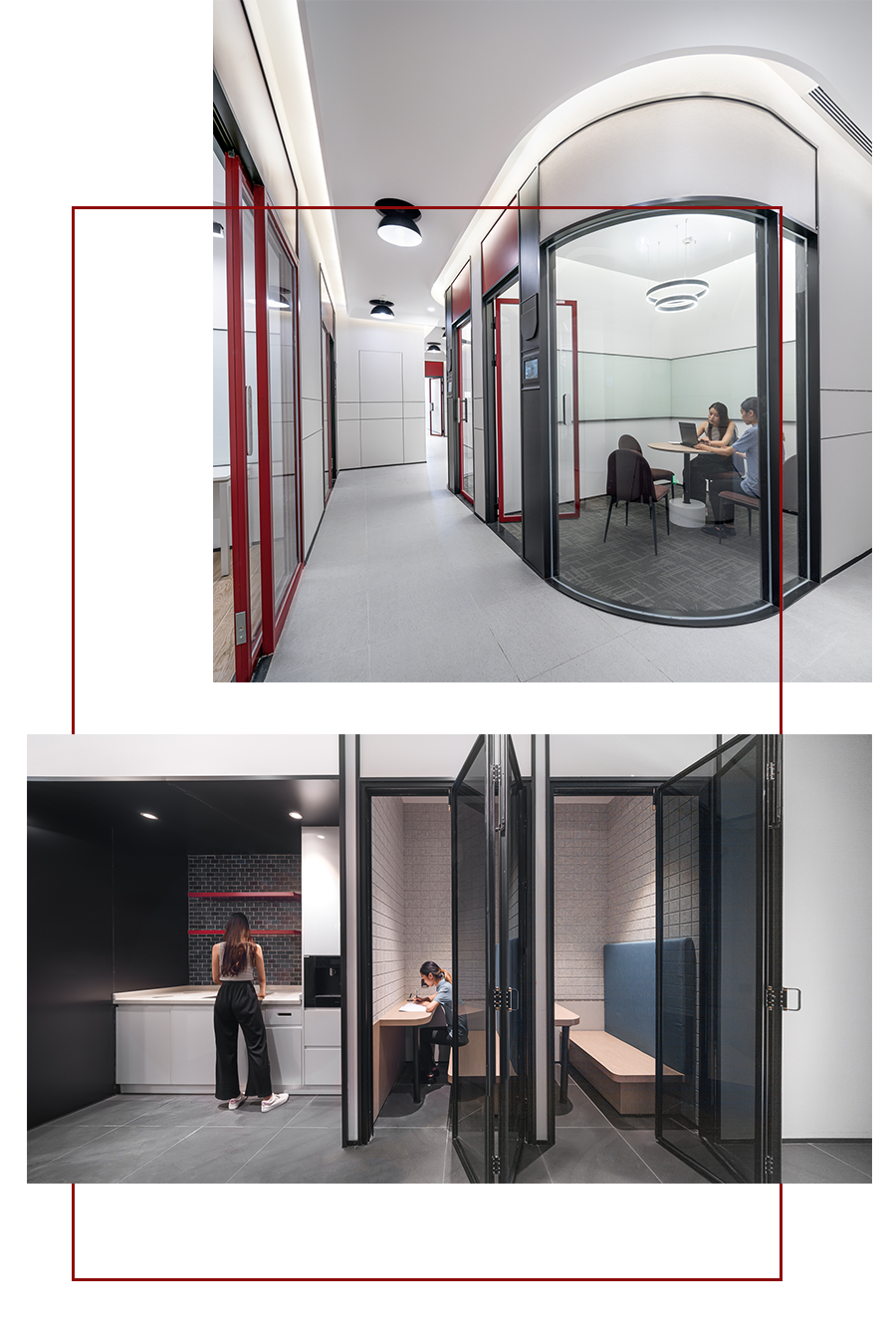 北京中海国际 OFFICEZIP | 国潮范的办公空间设计-37