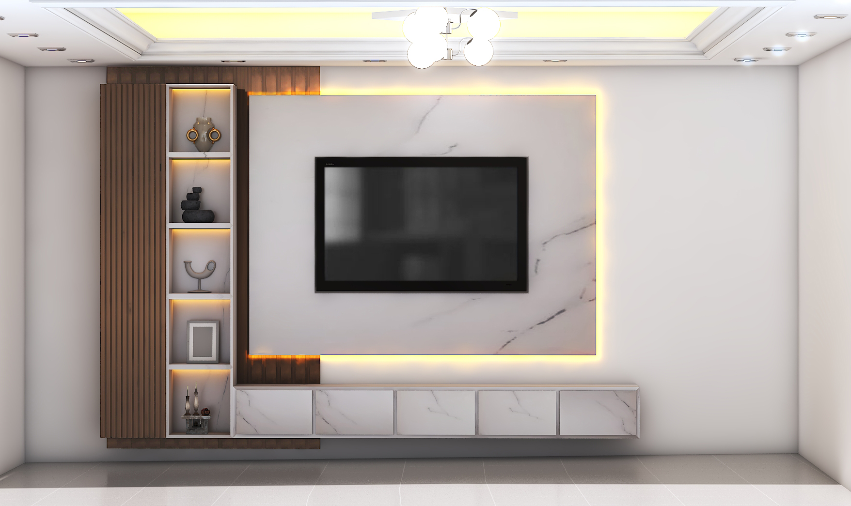 WARDROBE & LED WALL-38