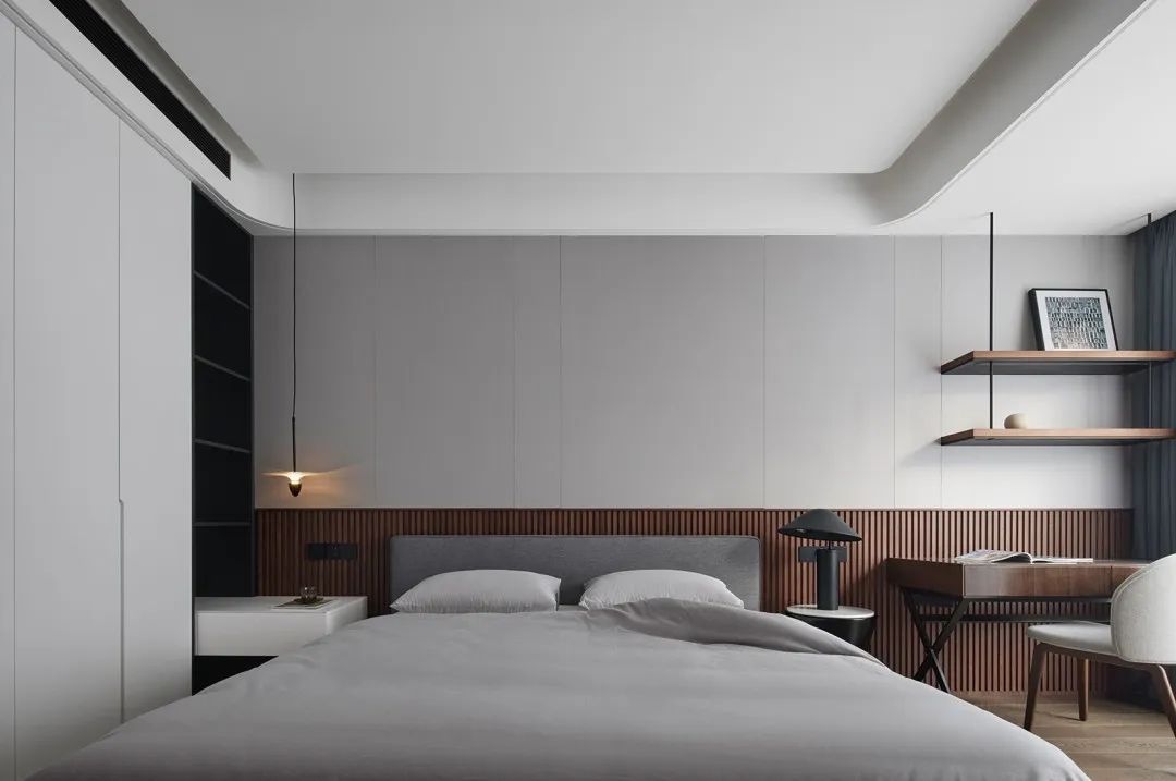 卧室床头背景墙设计灵感大全,美翻你的家!-55