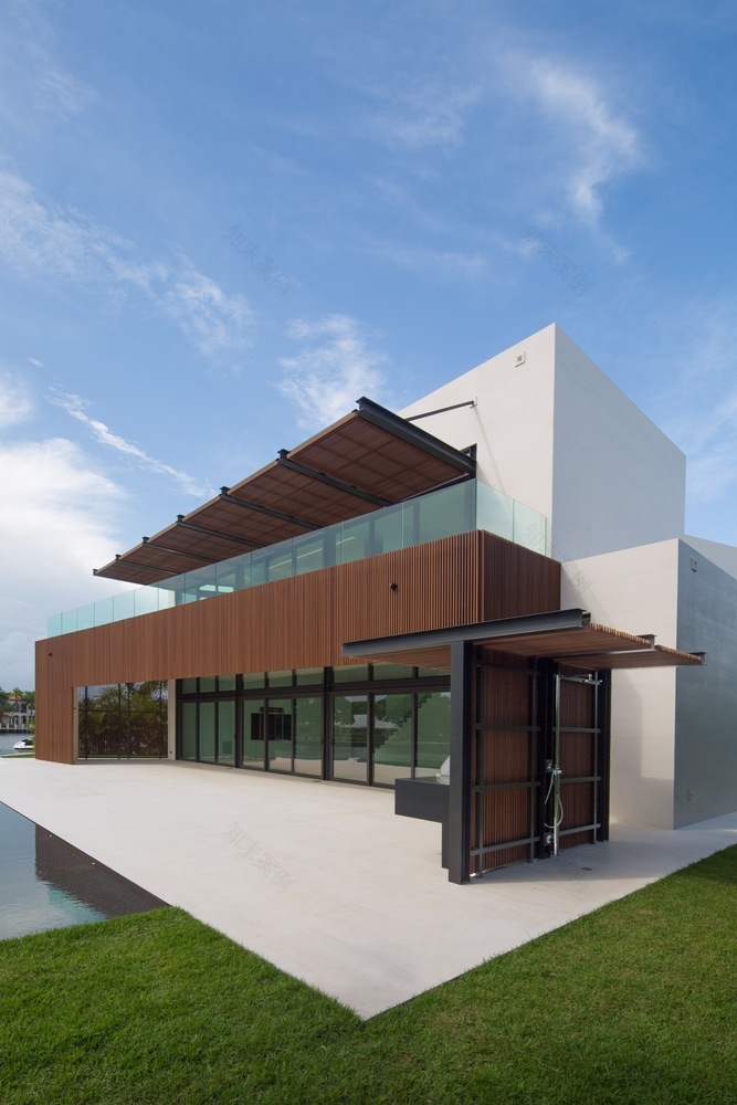 美国澄碧湖住宅丨Silberstein Architecture-17