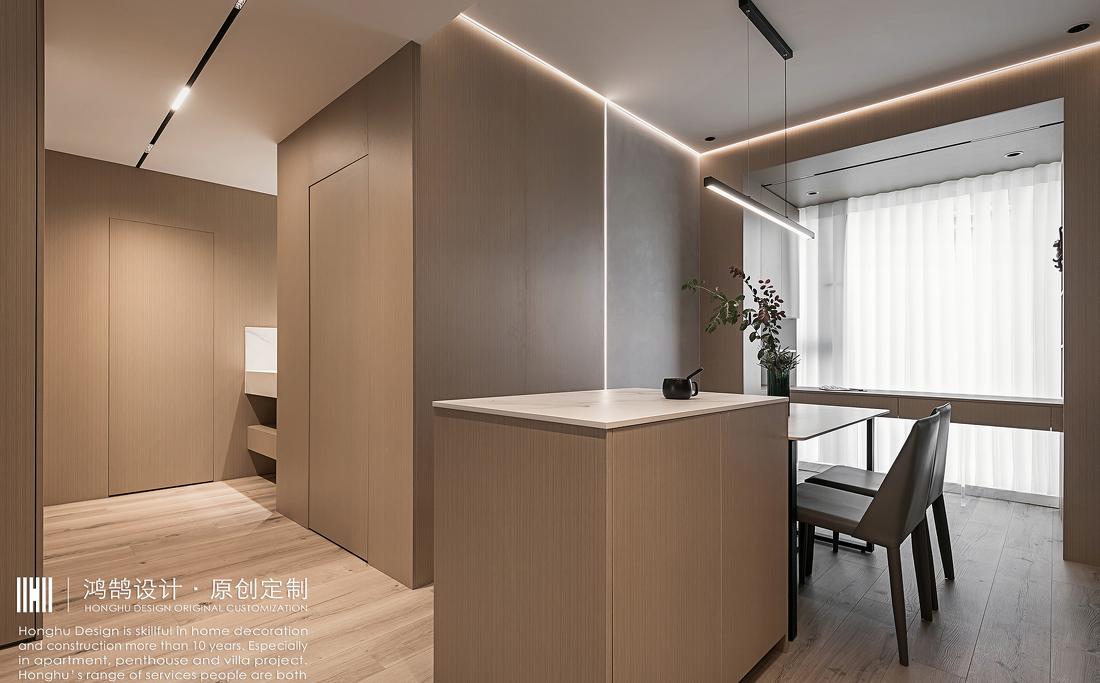 园林设计师的独居平层空间丨中国上海丨鸿鹄设计上海-10