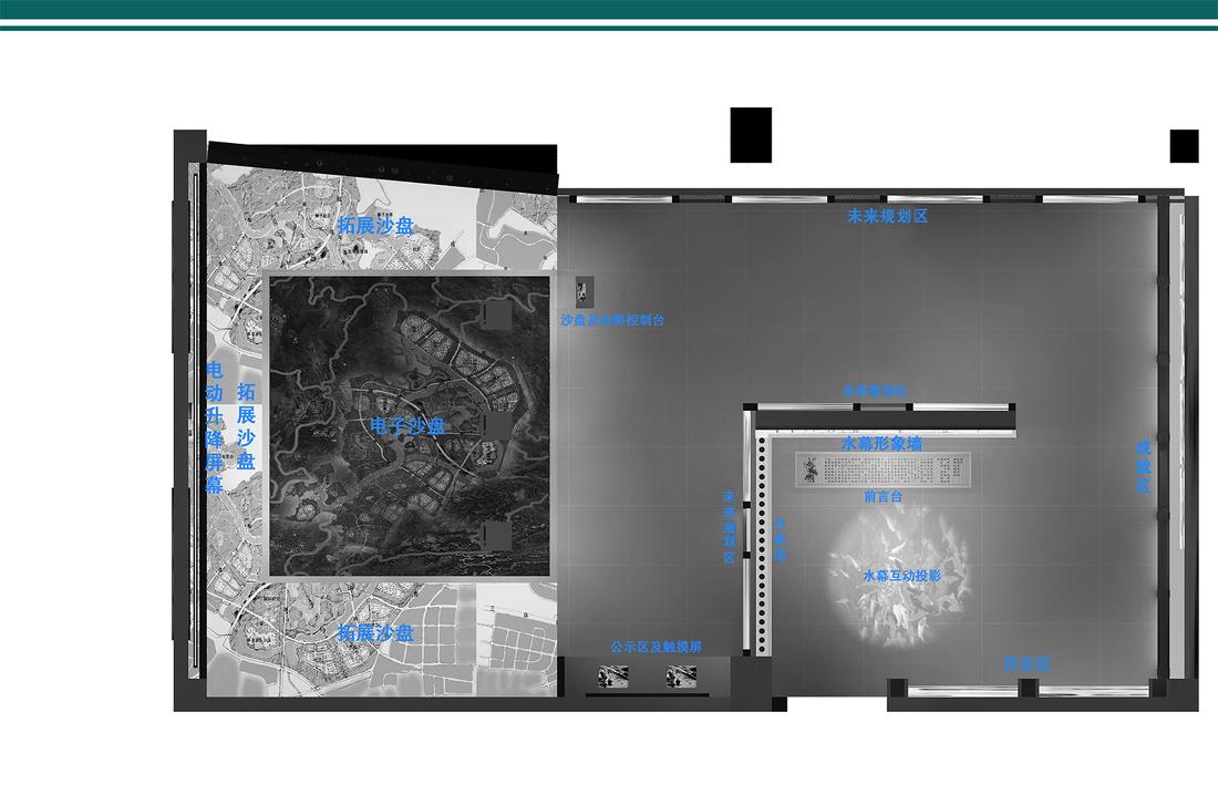 成都北郊风景区规划展厅 绿色生态室内设计-26