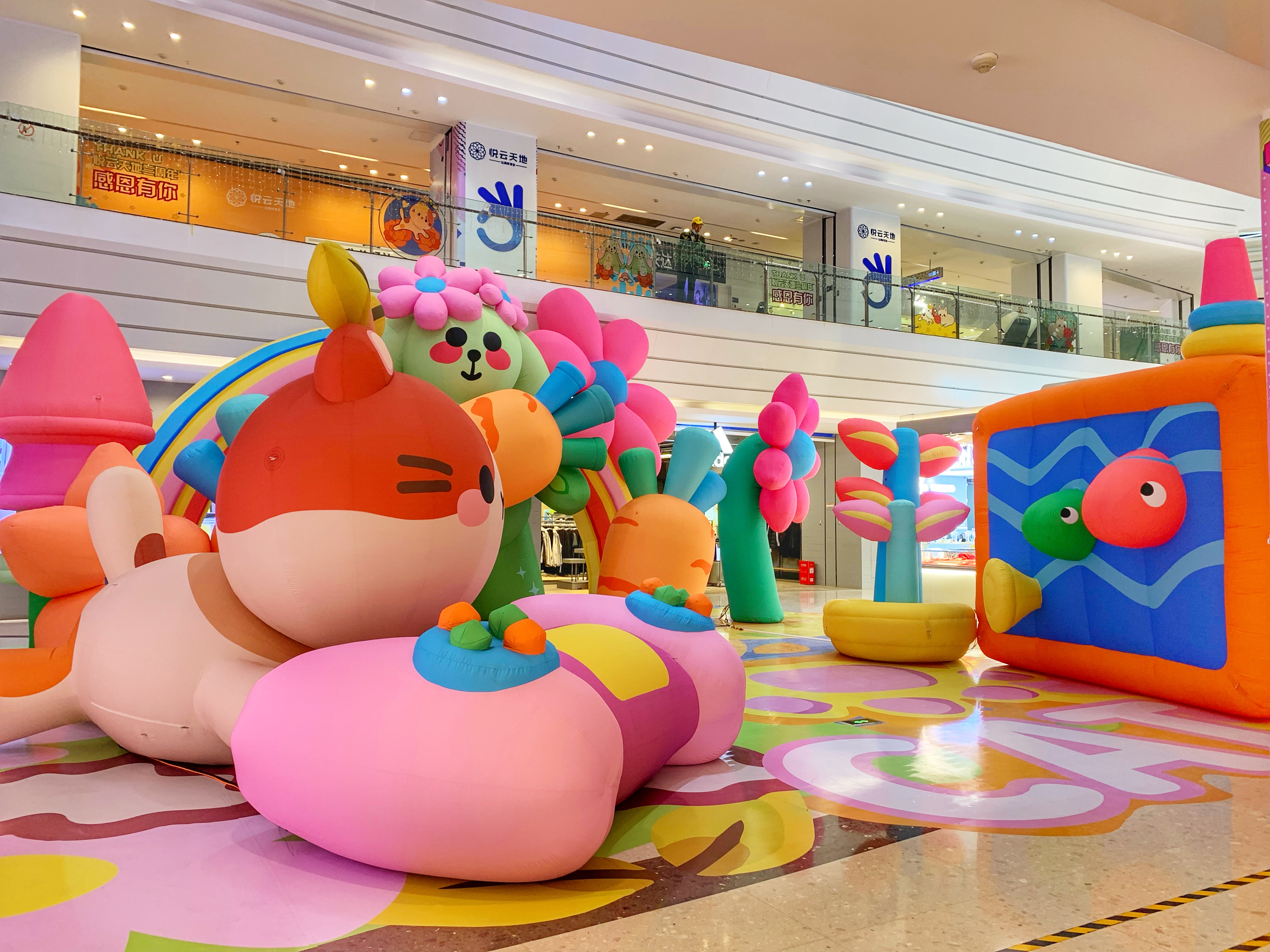 与喵的日子里 IP气模美陈装置展-22