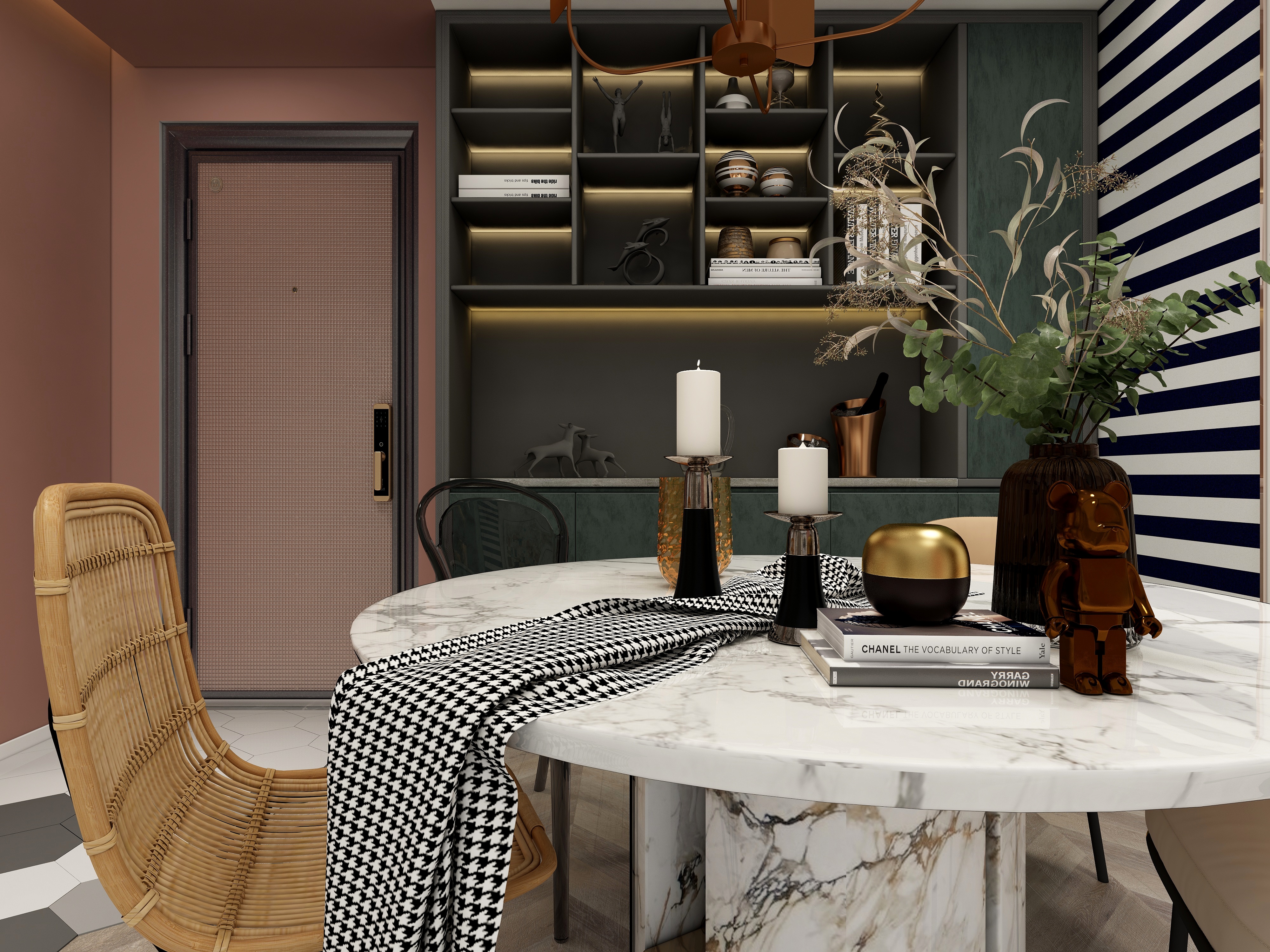 100 平莫兰迪风格 | 旖旎梦幻之家-5