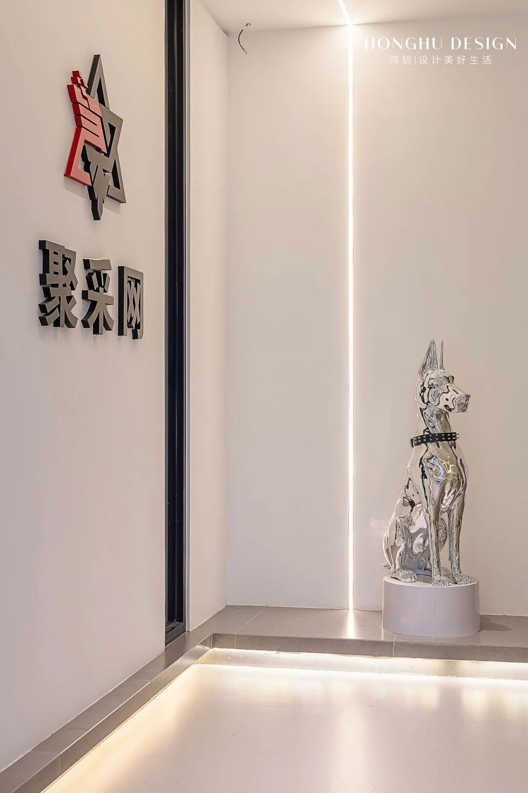 300㎡聚推传媒办公空间-0