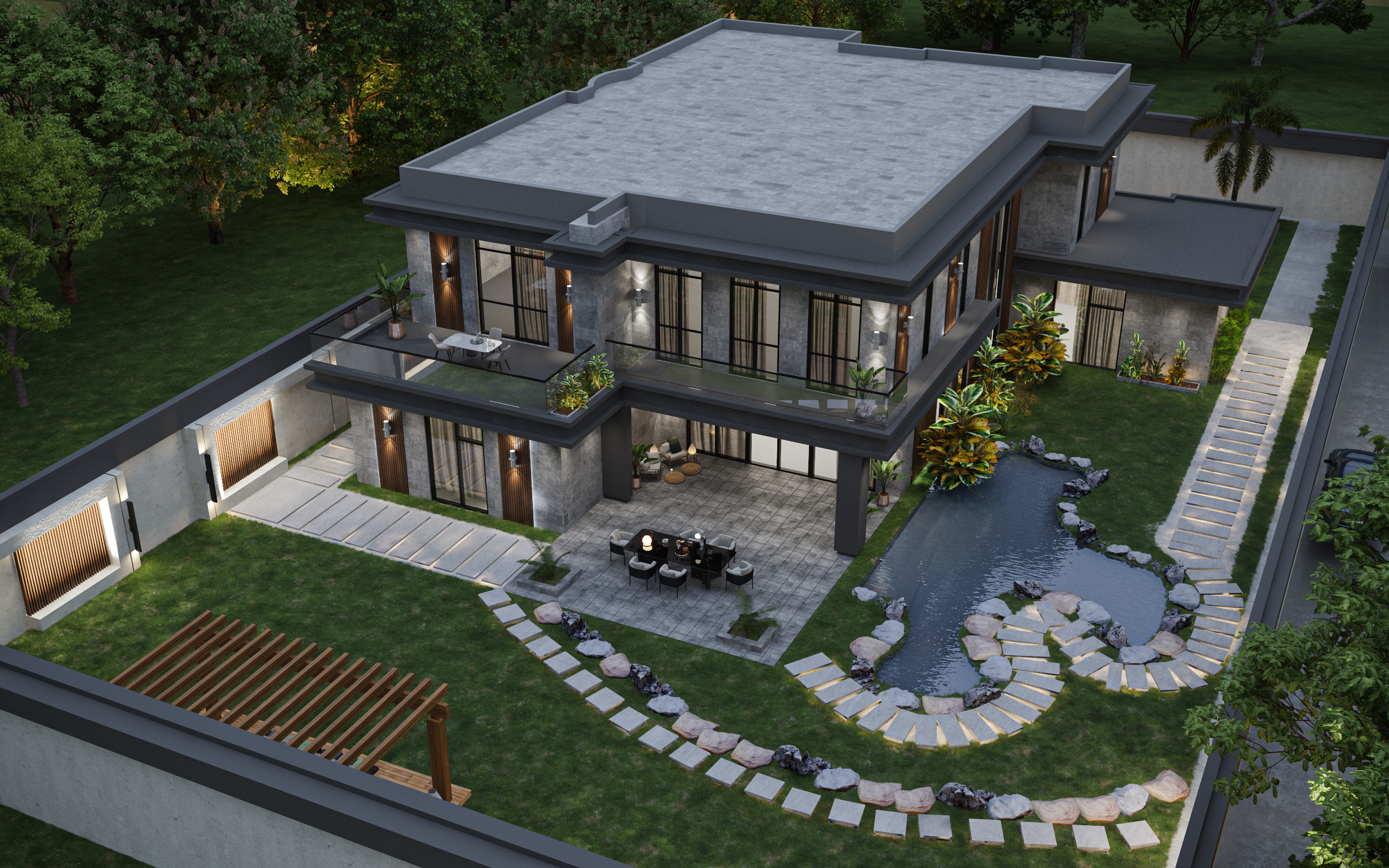 现代别墅  阿联酋丨阿联酋丨Target Engineering Consultant-11