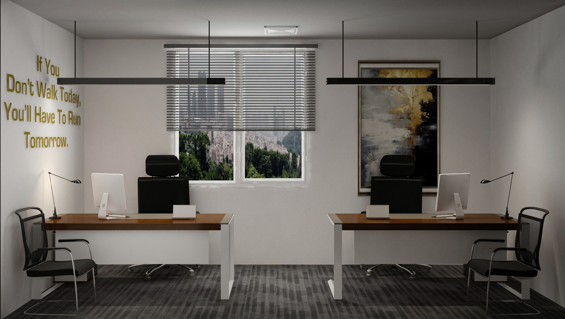 运输公司室内设计项目丨沙特阿拉伯丨Eman Marzouk-30