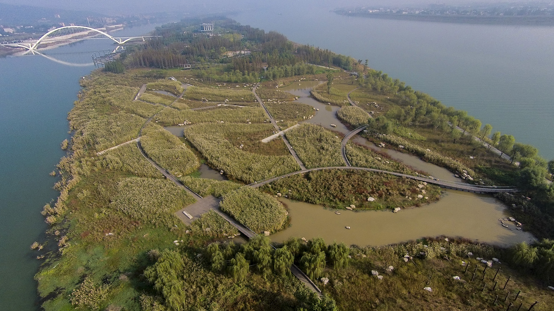 湖南湘江八喜洲岛-23