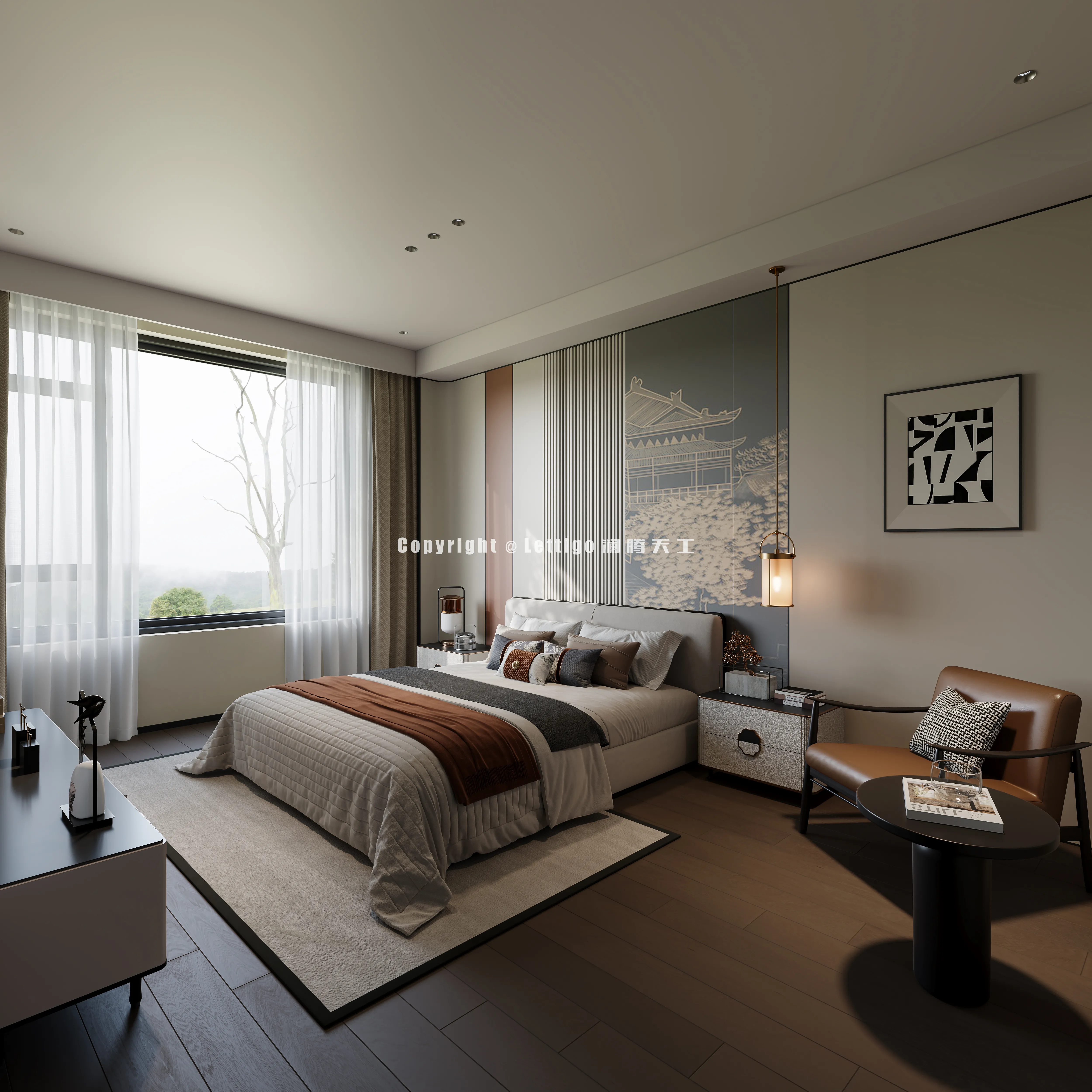 别墅 质朴与光影-11