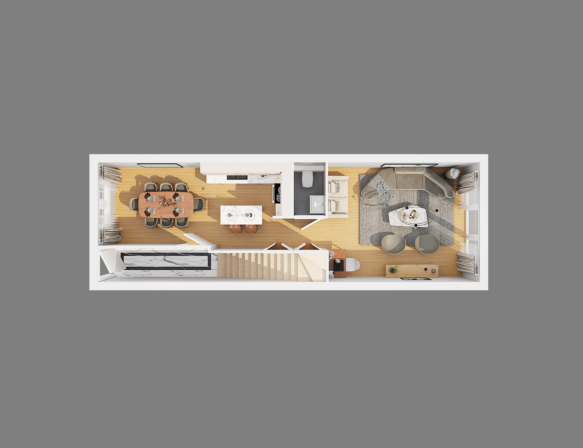 三维楼层平面图-40