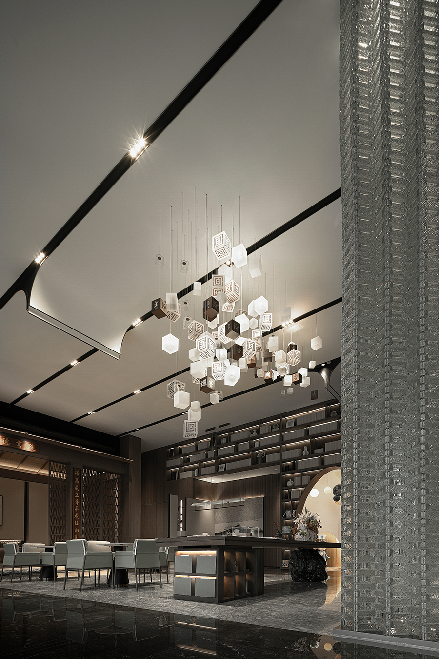 明德书院售楼处丨中国牡丹江丨一然设计(上海,深圳,沈阳)-33