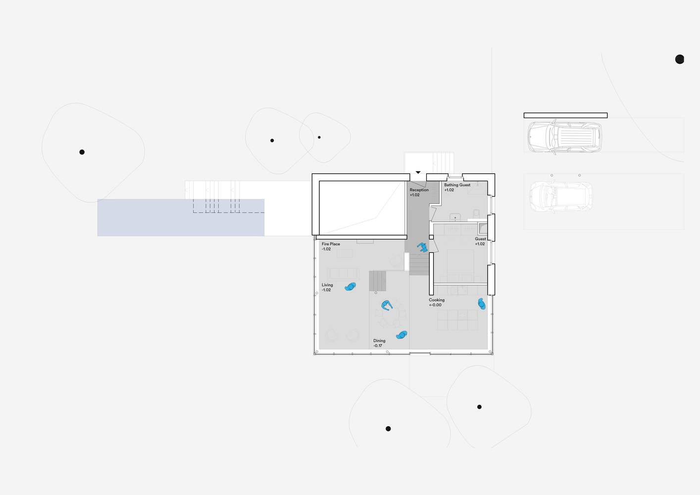 柏林夯实混凝土与软木住宅-55
